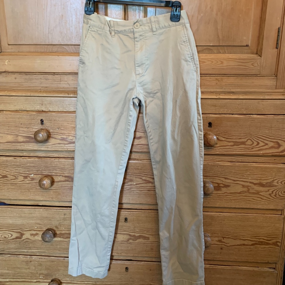 Crewcuts Boys' Stretch Chino Pant in British Khaki